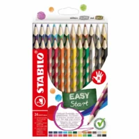 STABILO Buntstifte EASYcolors - Für Rechtshänder, 24 Stück