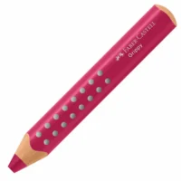 FABER-CASTELL Buntstift Grippy 3er Pack - himbeerrot