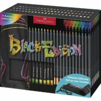 FABER-CASTELL Buntstifte Black Edition in Stifterolle