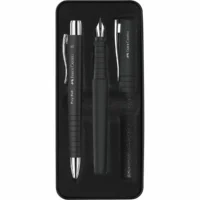 FABER-CASTELL Geschenkset Füller + Kugelschreiber Poly Ball Pen