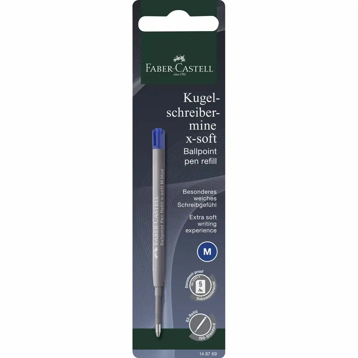 10164731_00 FABER-CASTELL Kugelschreibermine x-soft M Blister