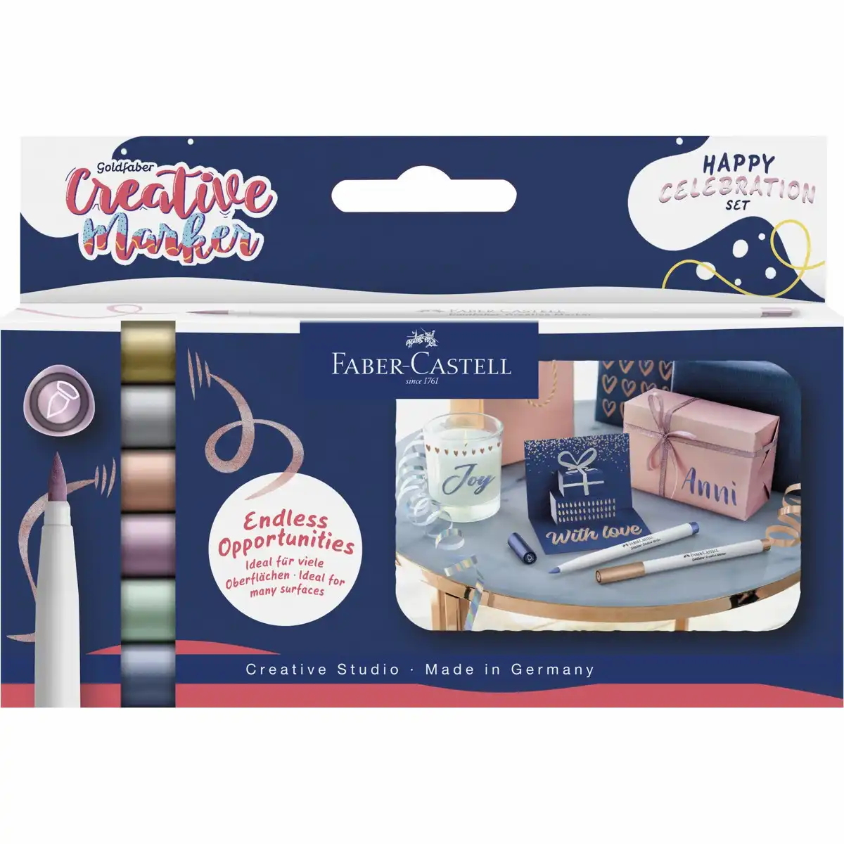 FABER-CASTELL Creative Marker Goldfaber