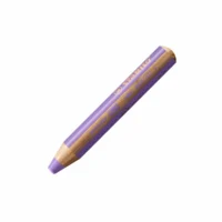 STABILO Buntstift woody 3in1 10cm 5er Pack - pastelllila