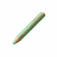 STABILO Buntstift woody 3in1 10cm 5er Pack - pastellgrün