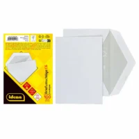 Idena Briefumschläge 75g/m² nassklebend DIN C6