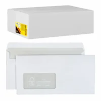 Idena Briefumschläge 75g/m² nassklebend DIN C6