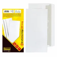 Idena Briefumschläge 75g/m² nassklebend DIN C6