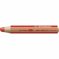 STABILO Buntstifte woody 3in1 ARTY mit Spitzer 10cm Kartonetui