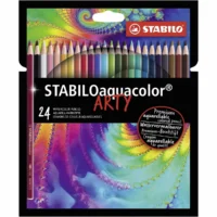 STABILO Buntstifte aquacolor ARTY 17,5cm - 24 Stück Kartonetui