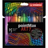 STABILO Filzschreiber pointMax ARTY Kartonetui