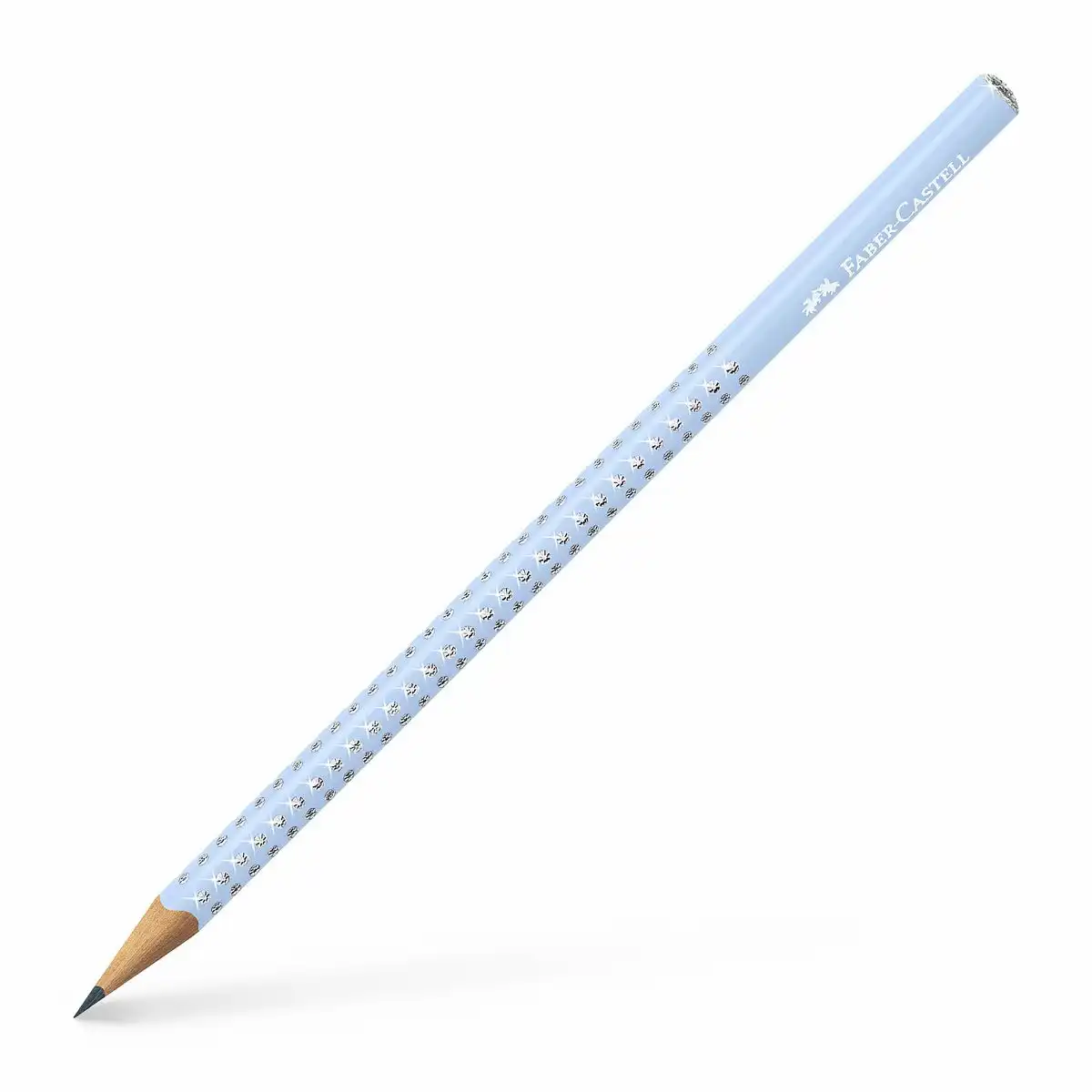 FABER-CASTELL Bleistift Sparkle sky blue 12er Pack