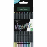 FABER-CASTELL Buntstifte Metallic Edition black