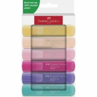 FABER-CASTELL Textmarker 46 - Pastell, 6 Stück