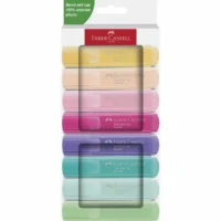 FABER-CASTELL Textmarker 46 - Pastell, 8 Stück