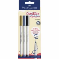 FABER-CASTELL Goldfaber Creative Marker Calligraphy 3 Stück