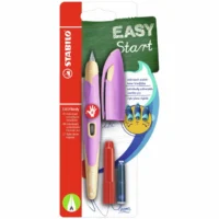 STABILO Schulfüller EASYbirdy A inkl. Patrone Blister - Für Rechtshänder, pink/apricot