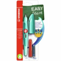 STABILO Schulfüller EASYbirdy A inkl. Patrone Blister - Für Rechtshänder, aquagrün/mint