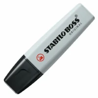 STABILO Textmarker BOSS ORIGINAL pastell Einzelstift - seidengrau