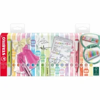STABILO Textmarker swing cool Tischset 18 Stück Kartonetui