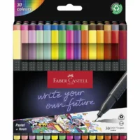 FABER-CASTELL Fineliner Grip 0,4mm - Kartonetui, 30 Stück