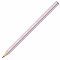 FABER-CASTELL Bleistift Jumbo Sparkle metallic 12er Pack - rosé