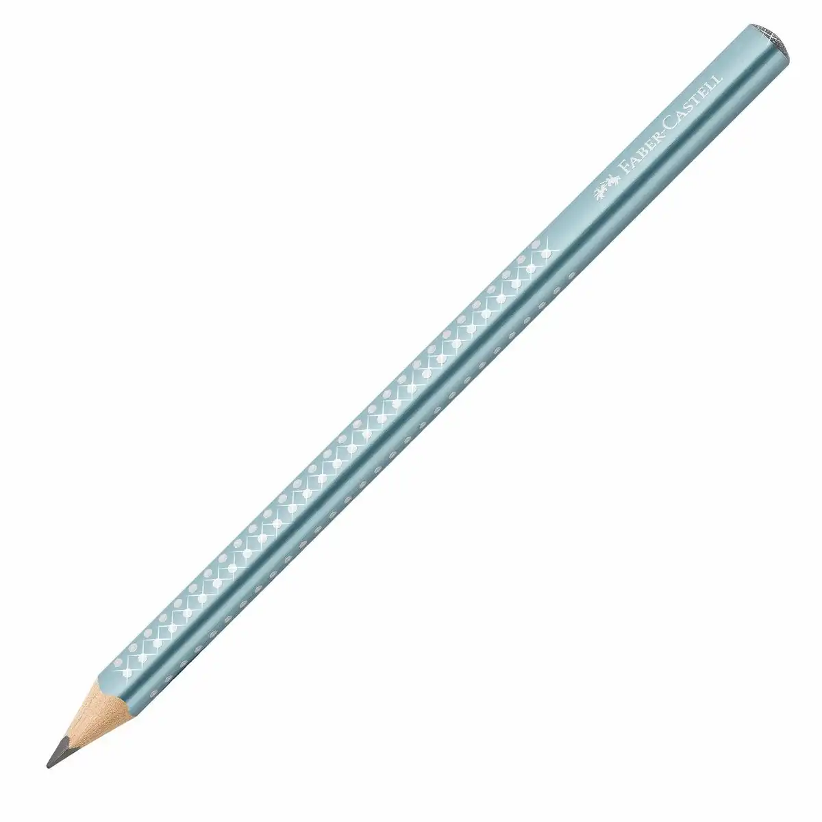 FABER-CASTELL Bleistift Jumbo Sparkle metallic 12er Pack