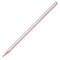 FABER-CASTELL Bleistift Sparkle metallic 12er Pack - rosé