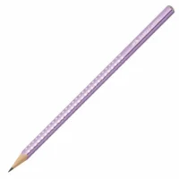 FABER-CASTELL Bleistift Sparkle metallic 12er Pack - violett