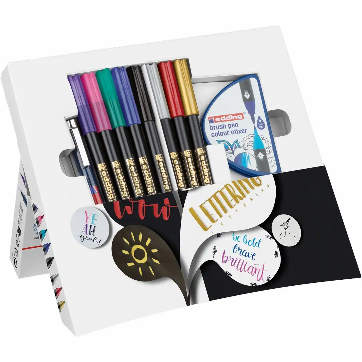 edding Happy Lettering Set 9 Teile-02