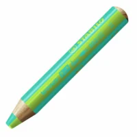 STABILO Buntstift woody 3in1 DUO 5er Pack - türkis/hellgrün