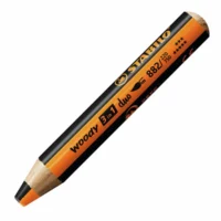 STABILO Buntstift woody 3in1 DUO 5er Pack - orange/schwarz
