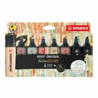 STABILO Textmarker BOSS ORIGINAL Nature COLORS - 8 Stück