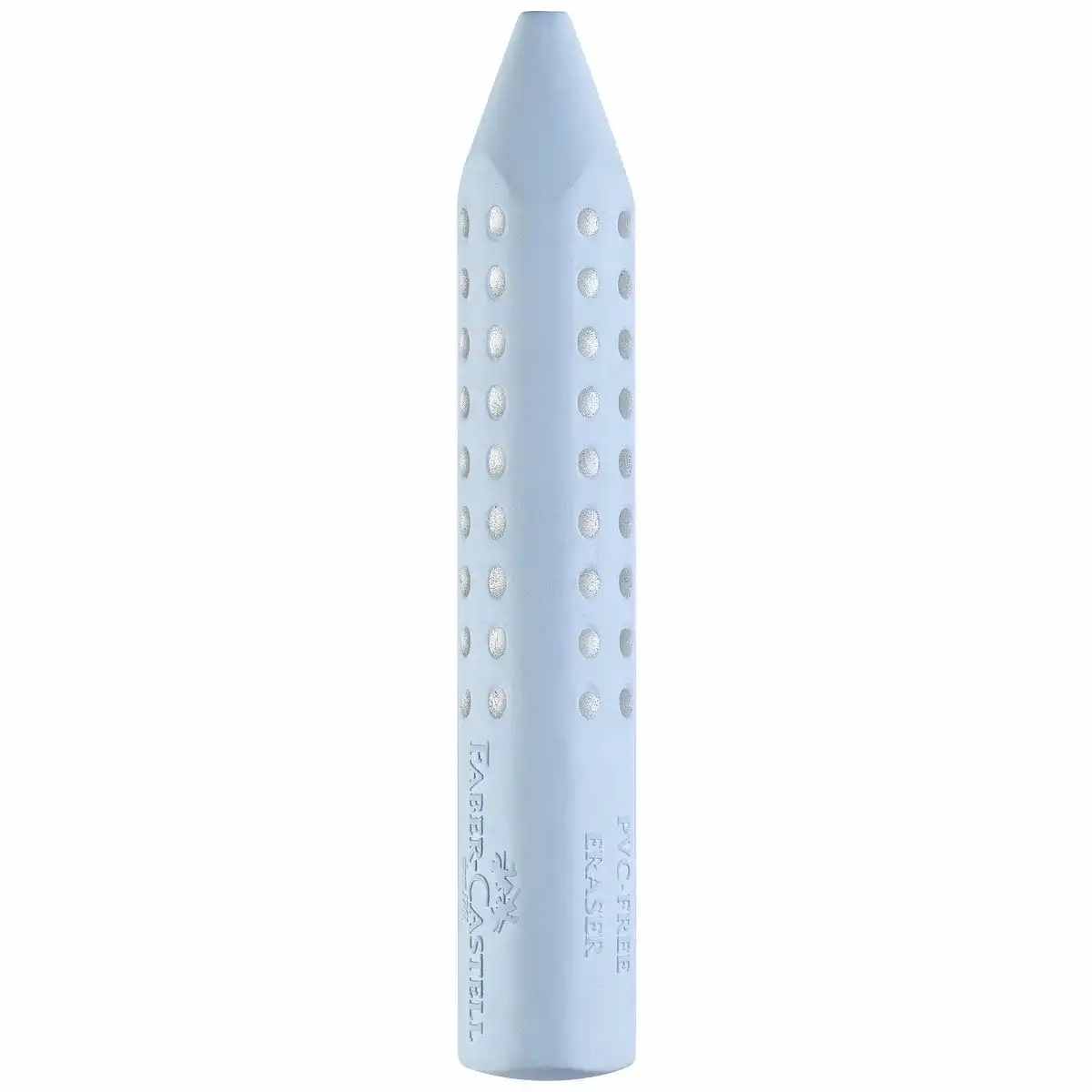 10277675_00 FABER-CASTELL Dreikantradierer Grip 2001 sky blue 10er Pack