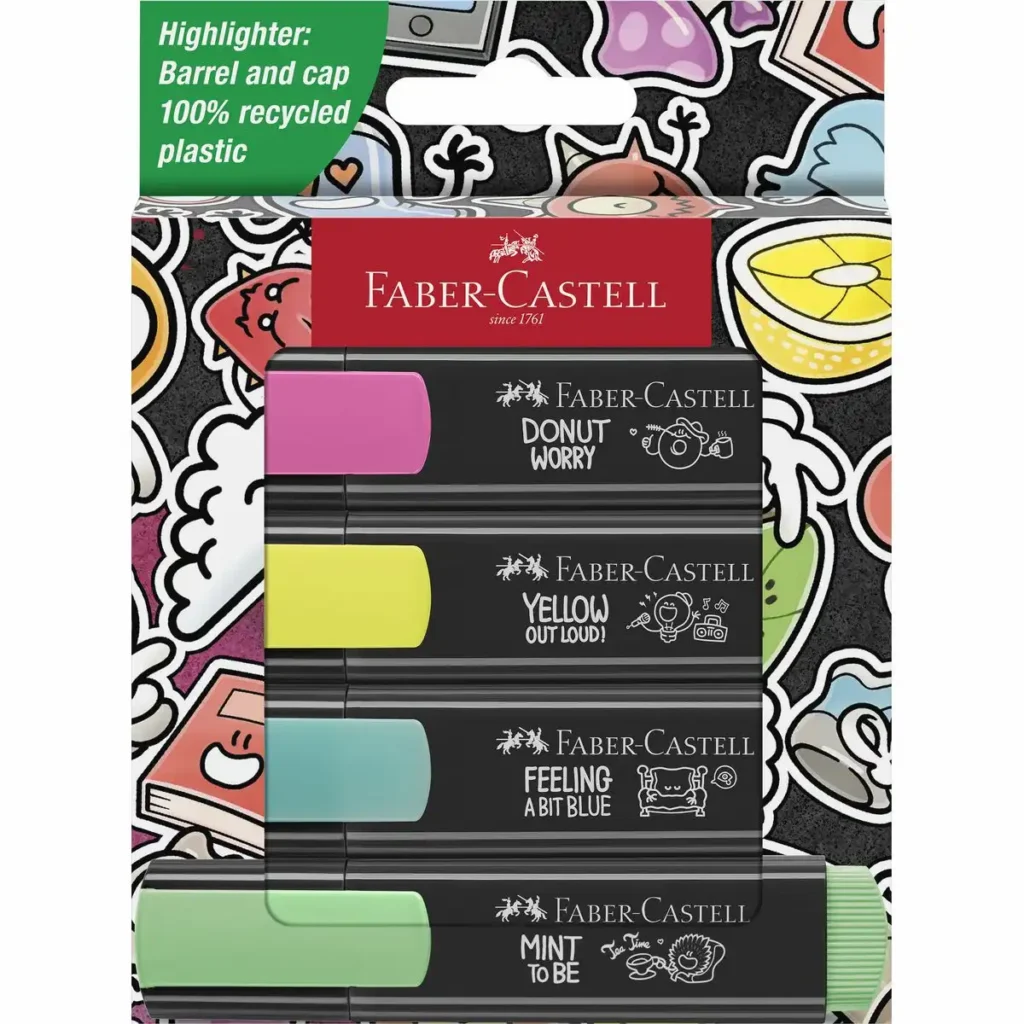 FABER-CASTELL Textmarker TL Graffiti Kartonetui