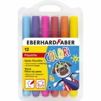 Eberhard Faber Filzstifte COLORi 12 Stück Kunststoffetui