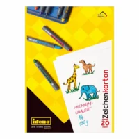 Idena Zeichenblock 10er Pack - 190g/m² DIN A4, 20 Blatt