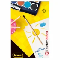 Idena Zeichenblock 10er Pack - 120g/m² DIN A4, 20 Blatt