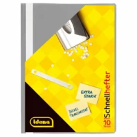 Idena Schnellhefter PP extra stark DIN A4 10er Pack - dunkelgrau
