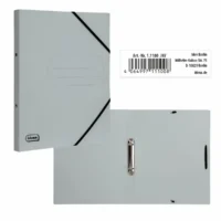 Idena Ringbuch 2 Ringe DIN A4 aus Karton - grau, 20mm