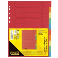 Idena Kartonregister 150g/m² DIN A4