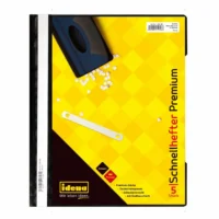 Idena Schnellhefter Premium 250µ DIN A4 5 Stück - schwarz