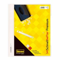 Idena Schnellhefter Premium 250µ DIN A4 5 Stück - weiß