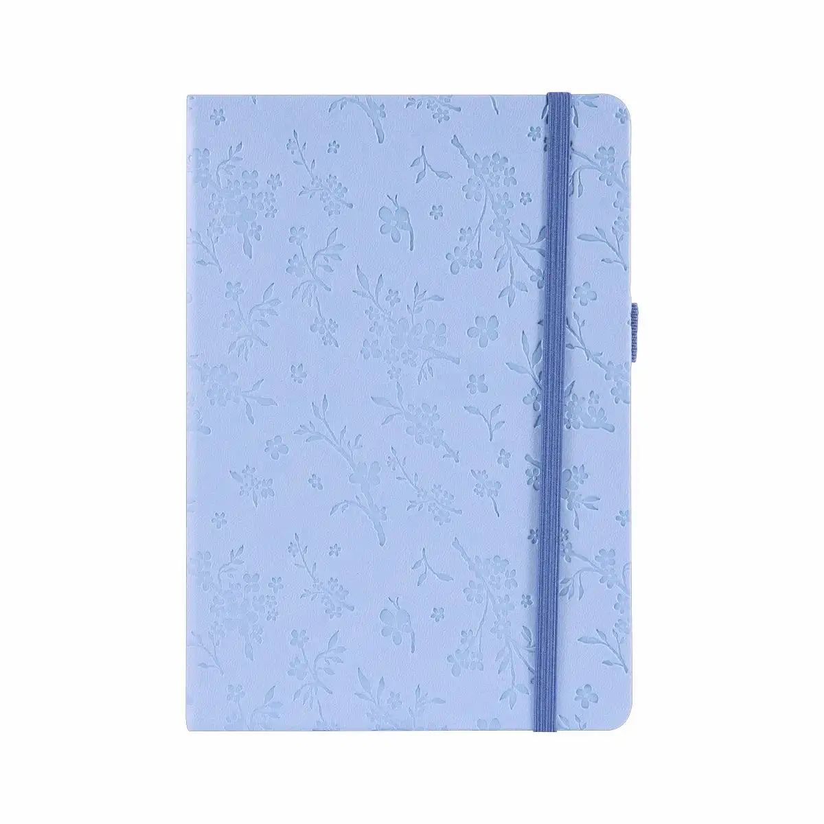 11367_00 Idena Notizbuch Floral 80 Blatt 80g/m² kariert DIN A5