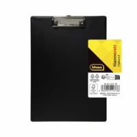 Idena Klemmbrett PVC beschichtet DIN A4 - schwarz
