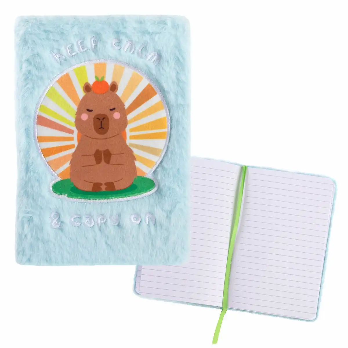 11559_00 Idena Notizbuch Fluffy Capybara liniert