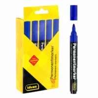 Idena Permanentmarker 1-3mm 10 Stück Rundspitze