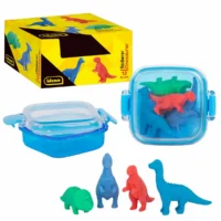 Idena Radierer 4 Stück Box - Dinosaurier