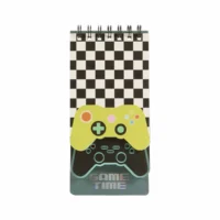Idena Spiralnotizbuch Gaming 90 Blatt 80g/m² 10x21cm