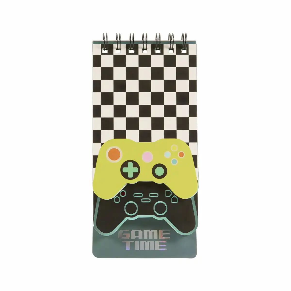 20185_00 Idena Spiralnotizbuch Gaming 90 Blatt 80g/m² 10x21cm