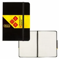 Idena Notizbuch 80g/m² 192 Seiten - kariert, DIN A6